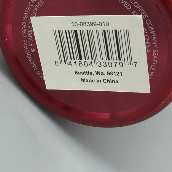 Starbucks 2018 Holiday Stainless Steel Tumbler Red - Picture 4 of 4